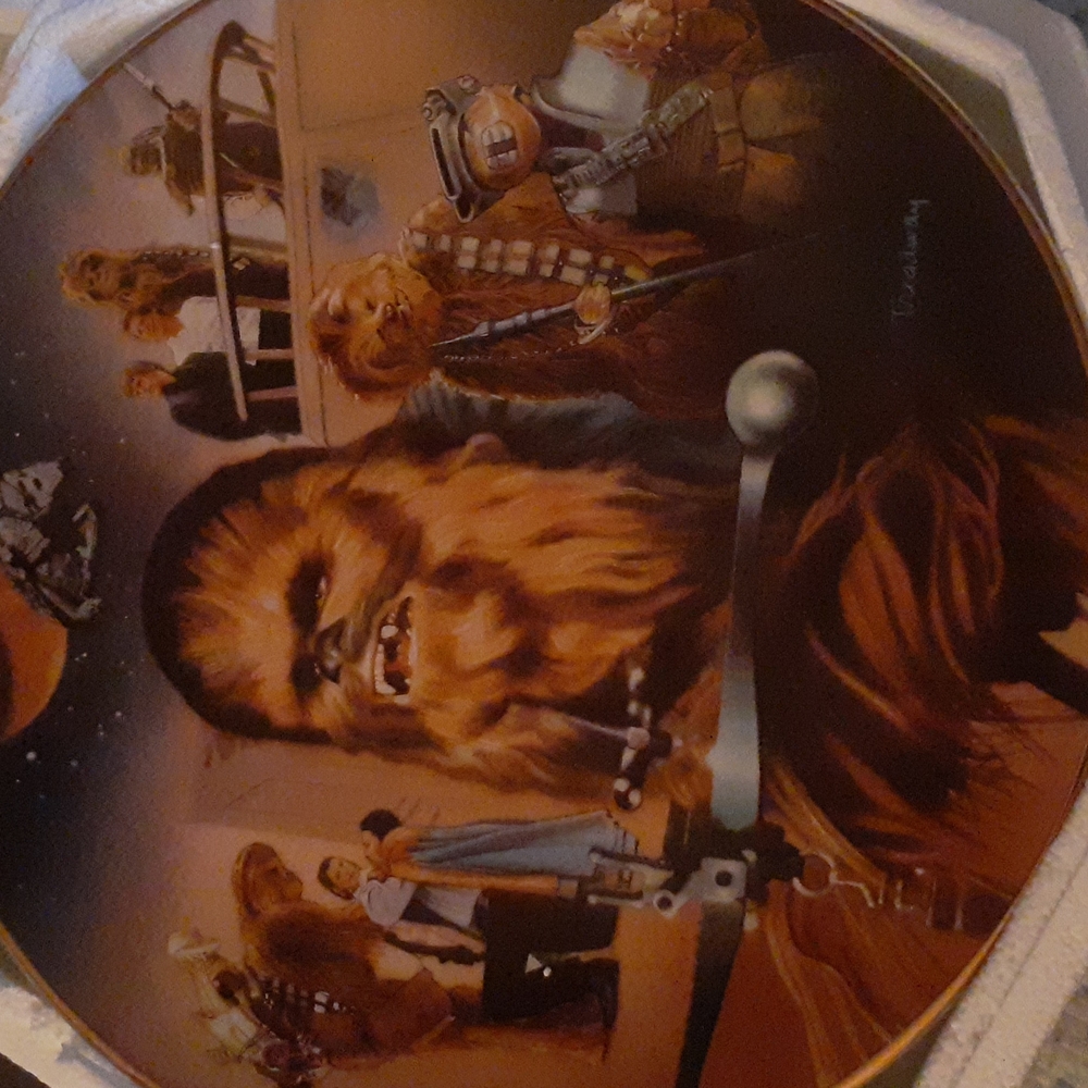 Hamilton Collection Star Wars plate